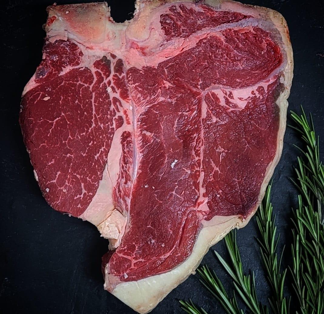 Dry Aged Beef Large T-Bone steak