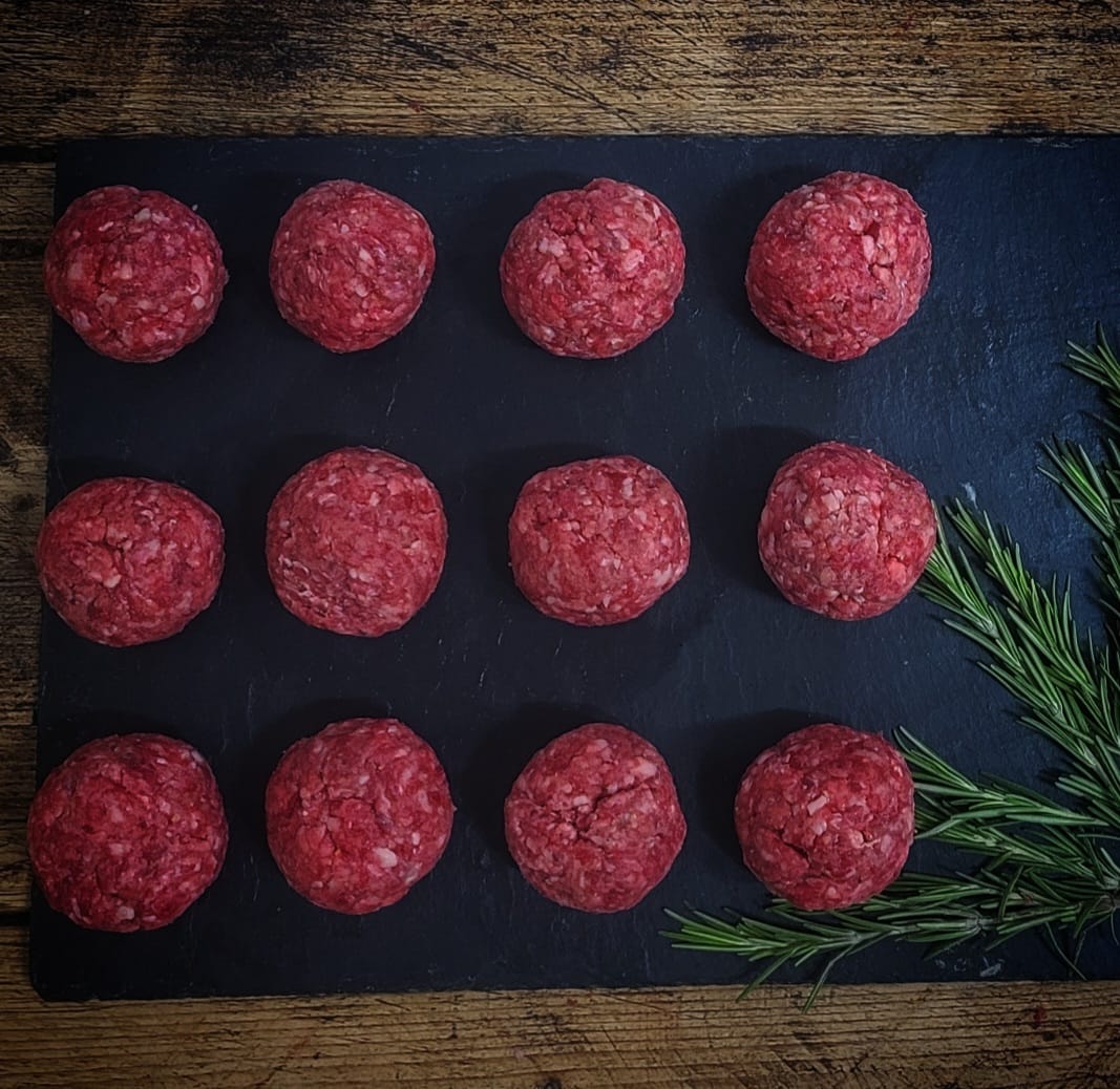 Dry Aged Prime Beef Handmade Meatballs